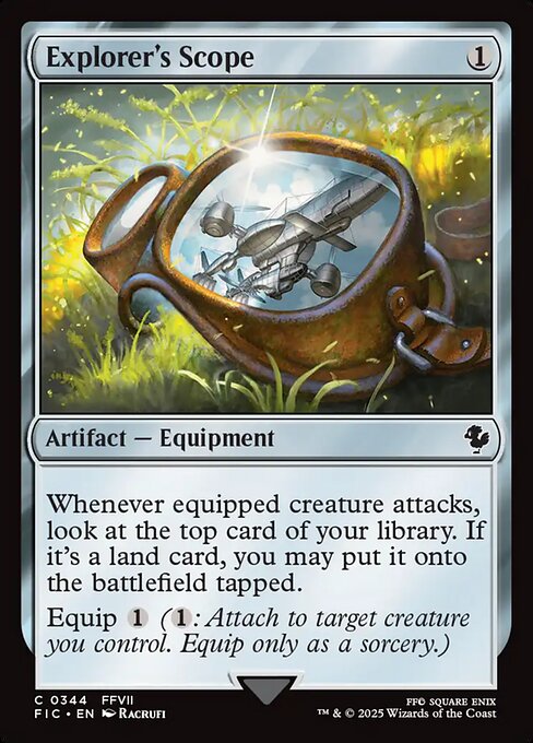 Explorer's Scope – Final Fantasy Commander (FIC-344) Magic: The Gathering card | LC-REM-20260804-15340018958668-bc50f65f-1866-4fa6-b318-1d981845723b