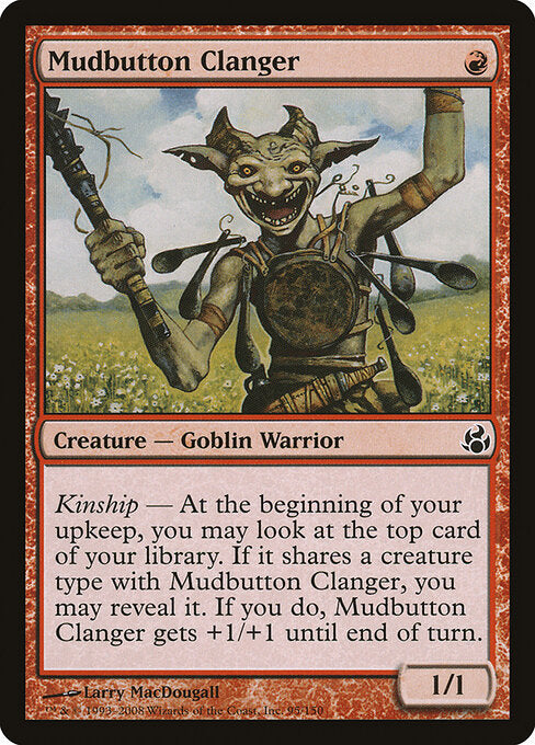 Mudbutton Clanger – Morningtide (MOR-95) Magic: The Gathering card Main image