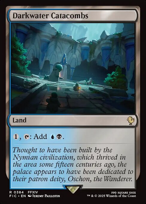 Darkwater Catacombs – Final Fantasy Commander (FIC-384) Magic: The Gathering card | LC-REM-20260804-15339546509644-bcb5a670-7c8f-4b76-82c6-c89abffbb4bd