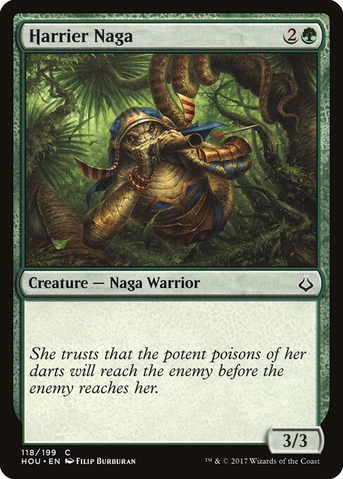 Harrier Naga – Hour of Devastation (HOU-118) Magic: The Gathering card
