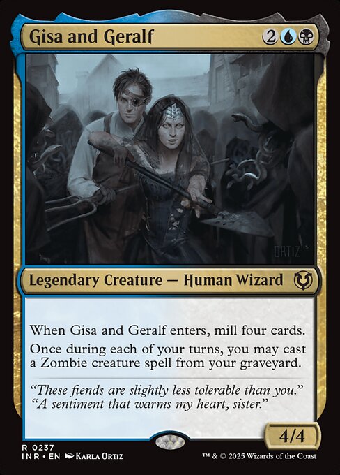 Gisa and Geralf – Innistrad Remastered (INR-237) Magic: The Gathering card