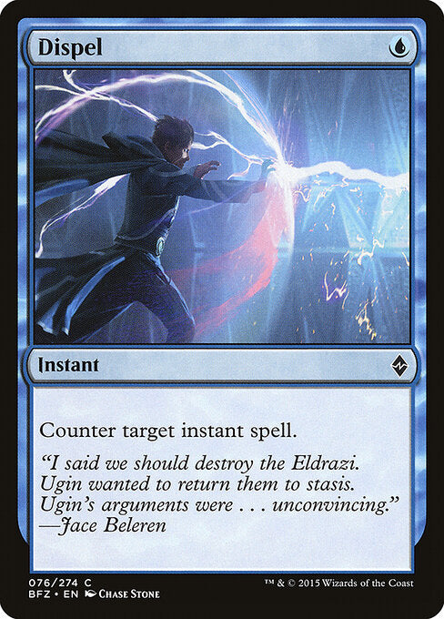 Dispel – Battle for Zendikar (BFZ-76) Magic: The Gathering card