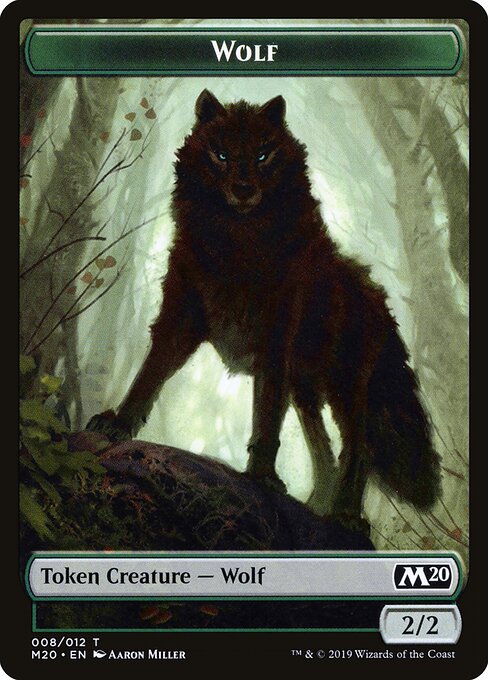 Wolf – Core Set 2020 Tokens (TM20-8) Magic: The Gathering card | LC-REM-20260804-15339706483020-bd05e304-1a16-436d-a05c-4a38a839759b Hoofdafbeelding
