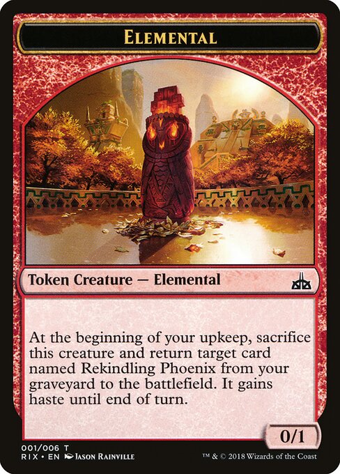 Elemental – Rivals of Ixalan Tokens (TRIX-1) Magic: The Gathering card | LC-REM-20260804-15151794782540-bd0bf1d7-2e66-41fd-ae9a-ea86b939e7c9 Imagen principal del producto