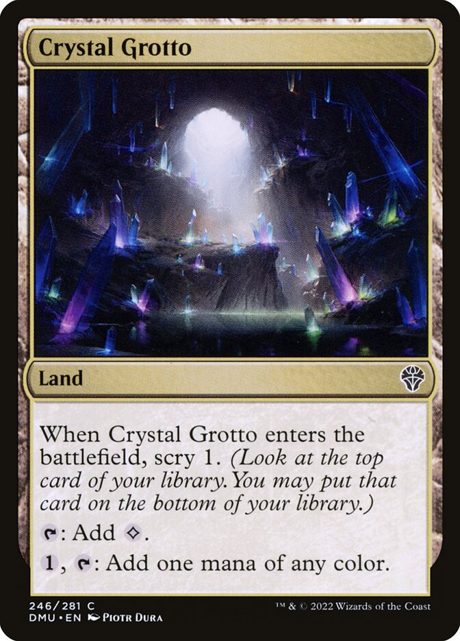 Crystal Grotto - Dominaria United (Common) [DMU-246]