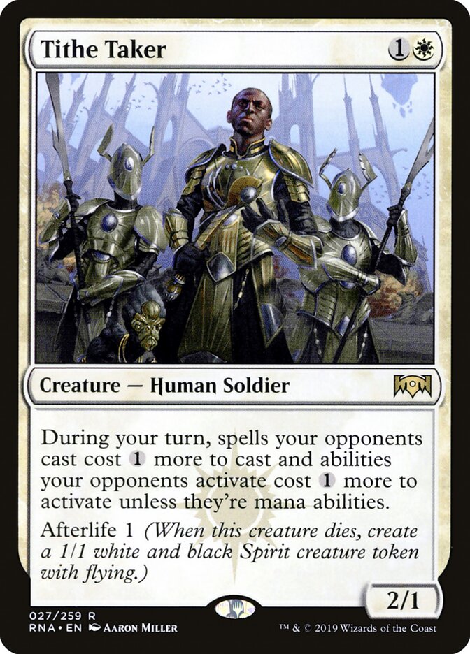 Tithe Taker - Ravnica Allegiance (Rare) [RNA-27]