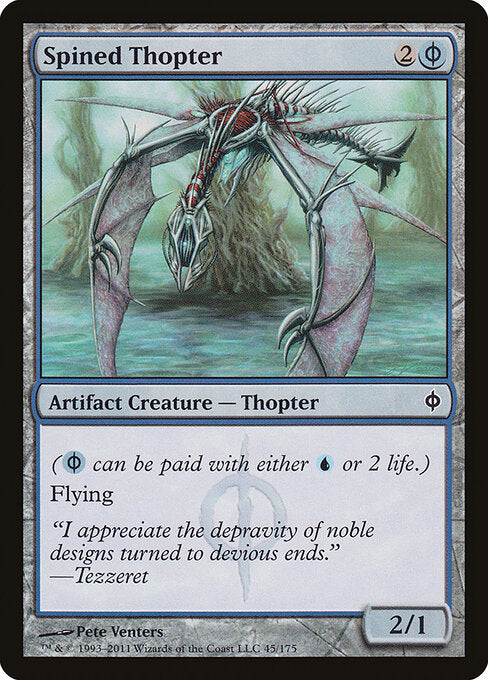 Spined Thopter – New Phyrexia (NPH-45) Magic: The Gathering card Immagine principale del prodotto