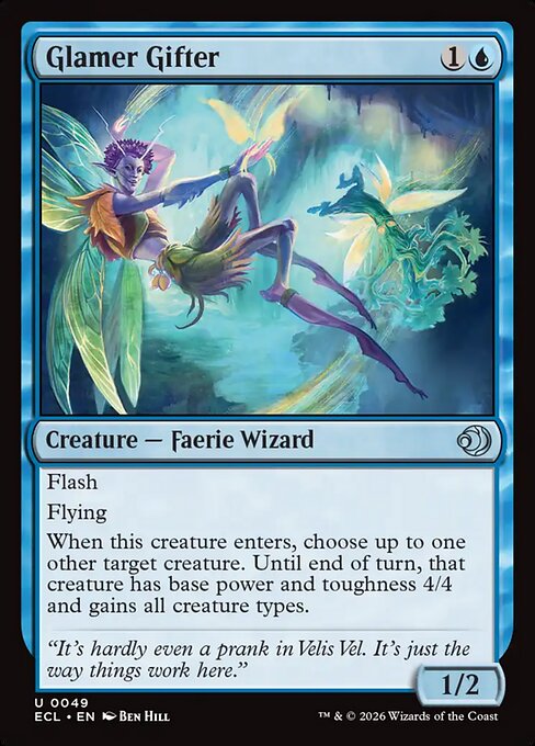 Glamer Gifter – Lorwyn Eclipsed (ECL-49) Magic: The Gathering card