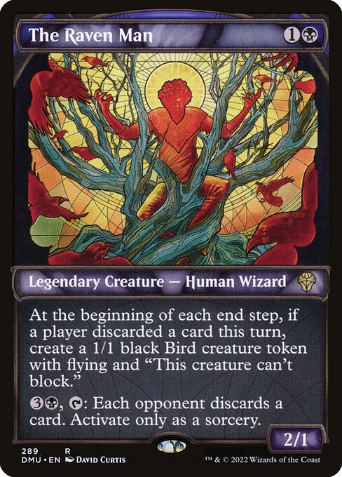 The Raven Man – Dominaria United (DMU-289) Magic: The Gathering card | LC-REM-20260804-15150855717196-bd9f4cca-90fa-4f53-8243-09d99823add3