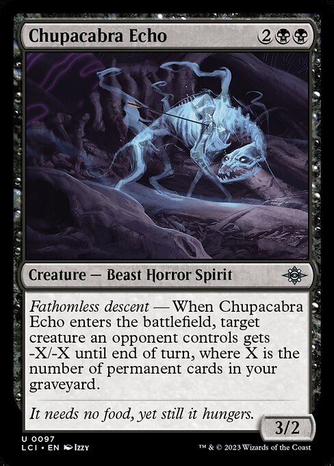 Chupacabra Echo – The Lost Caverns of Ixalan (LCI-97) Magic: The Gathering card | LC-REM-20260804-15393147814220-bdd8eed6-91da-4454-a5e3-7bbfac614f47