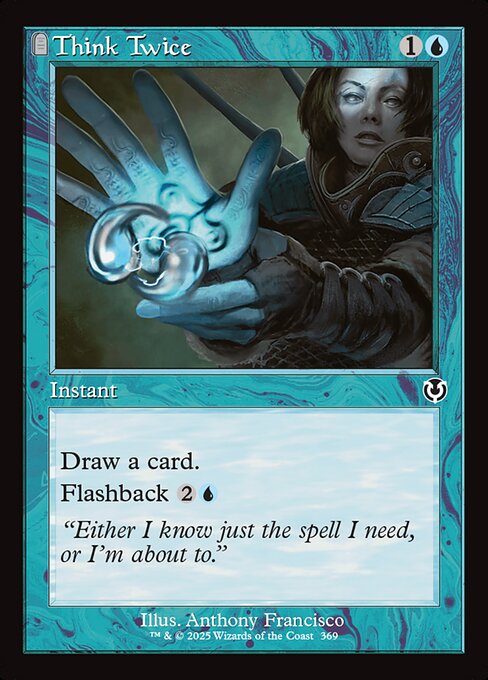 Think Twice – Innistrad Remastered (INR-369) Magic: The Gathering card | LC-REM-20260804-15340135743820-bdeaa858-14b4-4f51-902f-c8d50b9c46fb