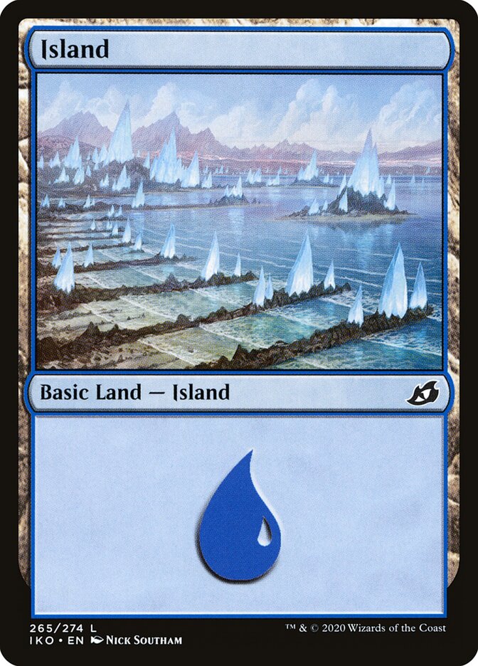 Island (V.3) - Ikoria: Lair of Behemoths (Land) [IKO-265]