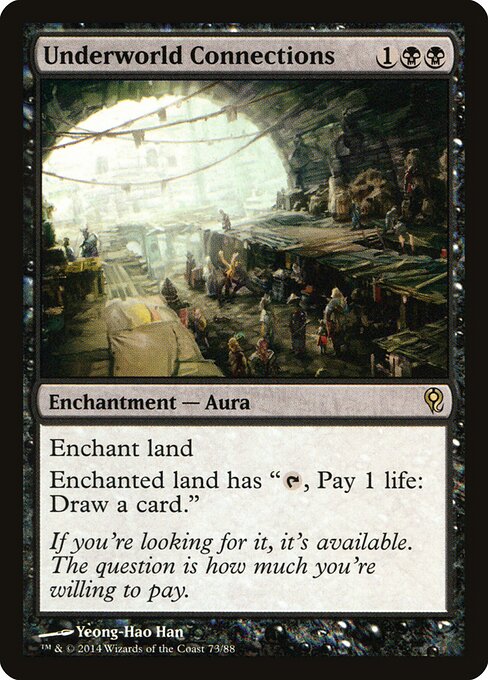 Underworld Connections – Duel Decks: Jace vs. Vraska (DDM-73) Magic: The Gathering card | LC-REM-20260804-15532784025932-be2fef19-4ccb-4ca4-b4d6-46c258583290