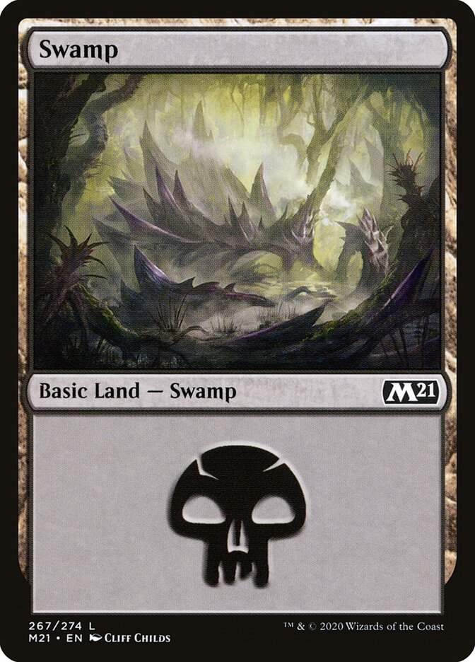 Swamp (V.2) - Core 2021 (Land) [M21-267]
