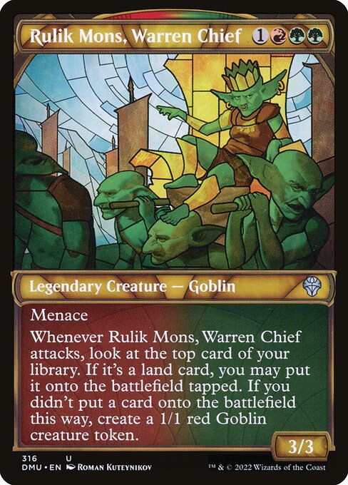 Rulik Mons, Warren Chief – Dominaria United (DMU-316) Magic: The Gathering card | LC-REM-20260804-15151271444812-be69f87e-3fbb-4b37-953f-623443573fca