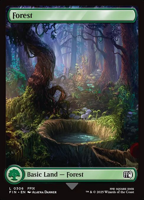 Forest – Final Fantasy (FIN-306) Magic: The Gathering card | LC-REM-20260804-15340022628684-be72862d-d71e-4b18-98a6-59019399f631 Hoofdafbeelding
