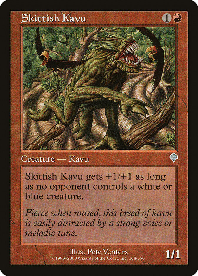 Skittish Kavu - Invasion (Uncommon) [INV-168]