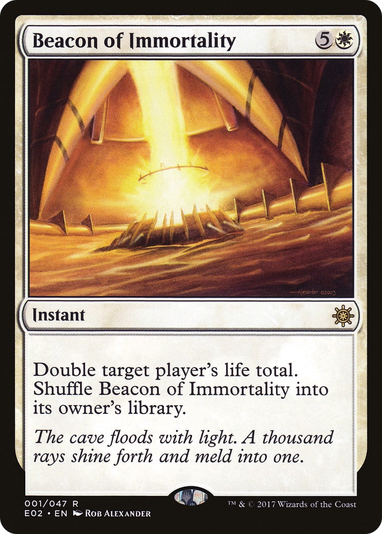 Beacon of Immortality – Explorers of Ixalan 1 – Magic: The Gathering single card | Lichcards