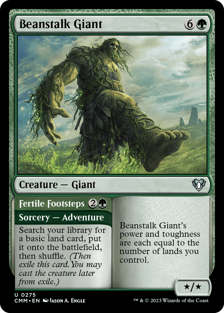 Beanstalk Giant // Fertile Footsteps (CMM)