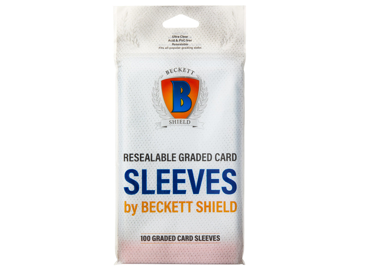 Beckett Shield hersluitbare graded card sleeves, 100 stuks