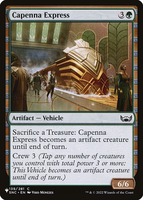 Capenna Express – The List (PLST-SNC-139) Magic: The Gathering card | LC-REM-20260804-15151257026892-bef2d39c-2719-4ad3-b440-66030f05d078