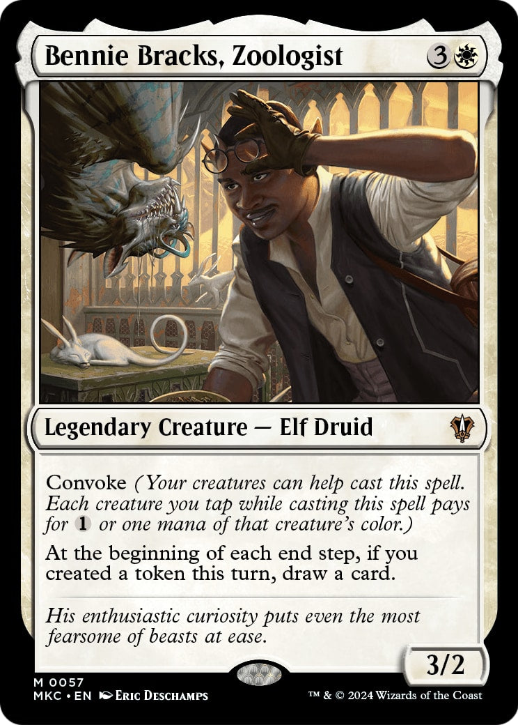 Bennie Bracks, Zoologist – Commander: Murders at Karlov Manor 57 – Magic: The Gathering single card | Lichcards