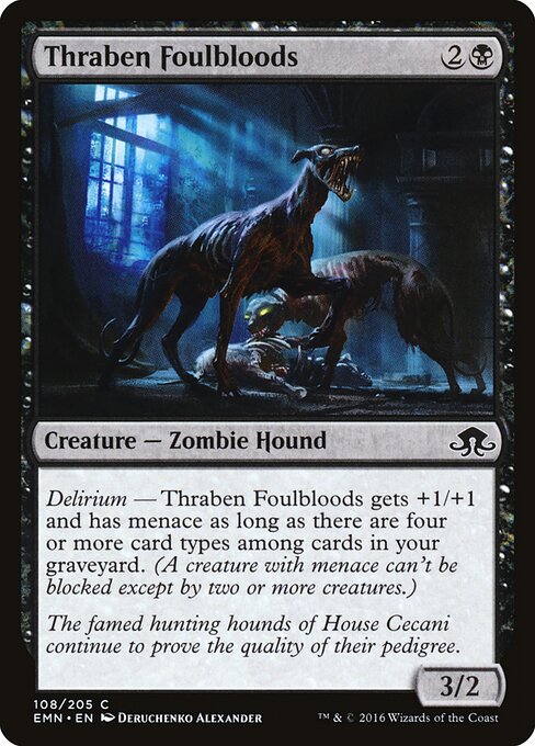 Thraben Foulbloods – Eldritch Moon (EMN-108) Magic: The Gathering card | LC-REM-20260804-15150787920204-bf0f72e0-1254-4bfb-b405-d64012dc171a