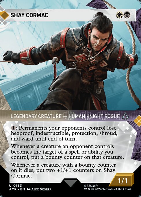 Shay Cormac – Assassin's Creed (ACR-153) Magic: The Gathering card | LC-REM-20260804-15568817127756-bf3012ba-1537-4f54-bb4a-65b909b87e59 Hauptbild