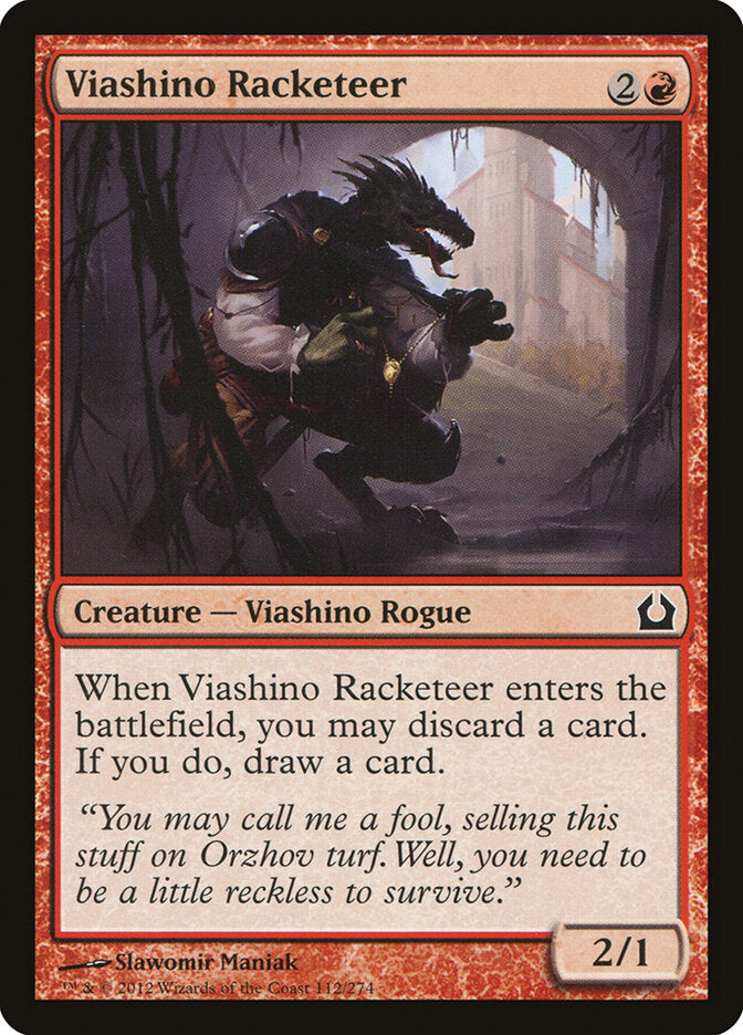 Viashino Racketeer - Return to Ravnica (Common) [RTR-112]