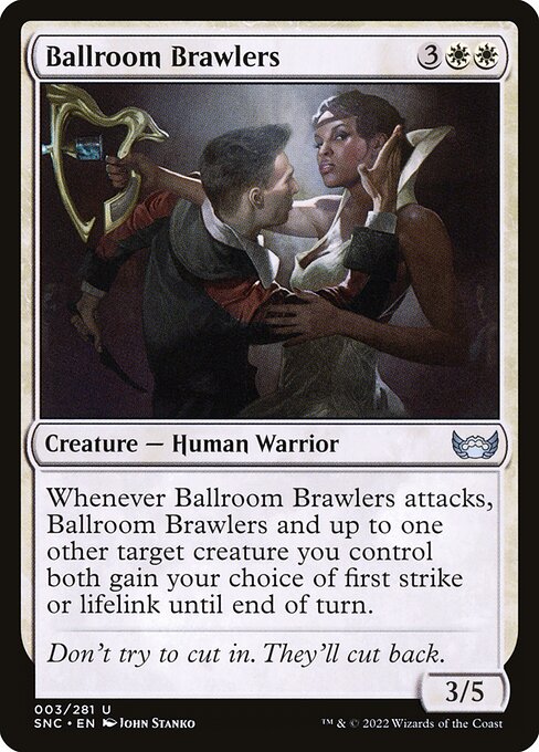 Ballroom Brawlers – Streets of New Capenna (SNC-3) Magic: The Gathering card Main image