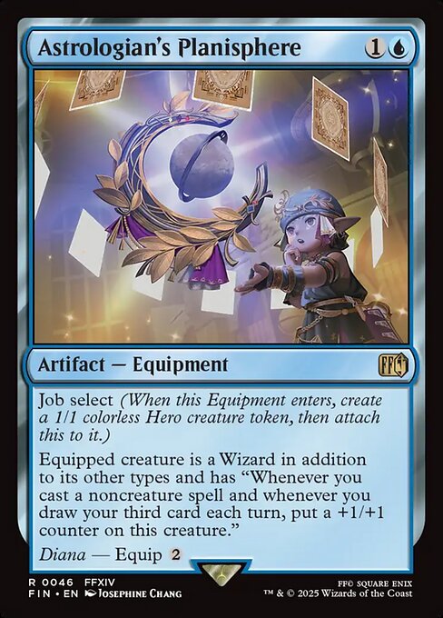 Astrologian's Planisphere – Final Fantasy (FIN-46) Magic: The Gathering card | LC-REM-20260804-15339519803724-bfa4e927-1d6f-4a64-9801-7d168a5ef3f6