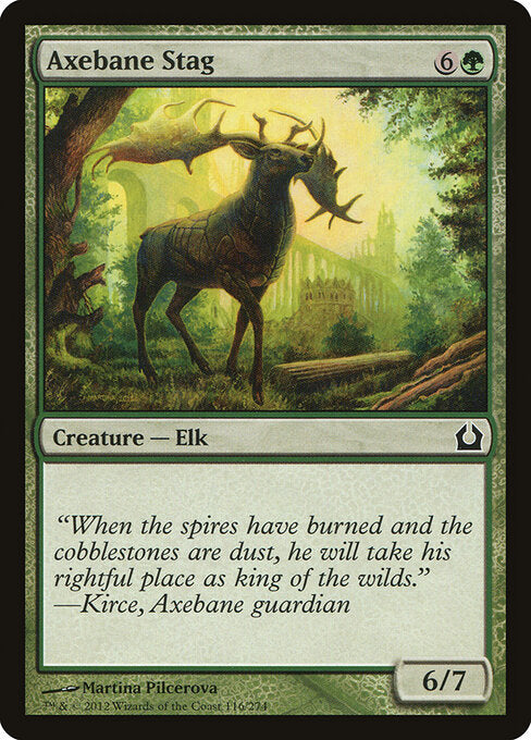 Axebane Stag – Return to Ravnica (RTR-116) Magic: The Gathering card Main image