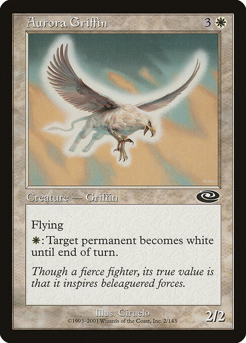 Aurora Griffin – Planeshift (PLS-2) Magic: The Gathering card Main image