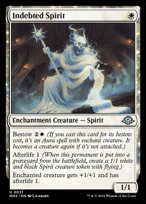 Indebted Spirit – Modern Horizons 3 (MH3-31) Magic: The Gathering card | LC-REM-20260804-15715814572364-bfdbef00-bc1b-4dd6-aef5-aeb5ce454344