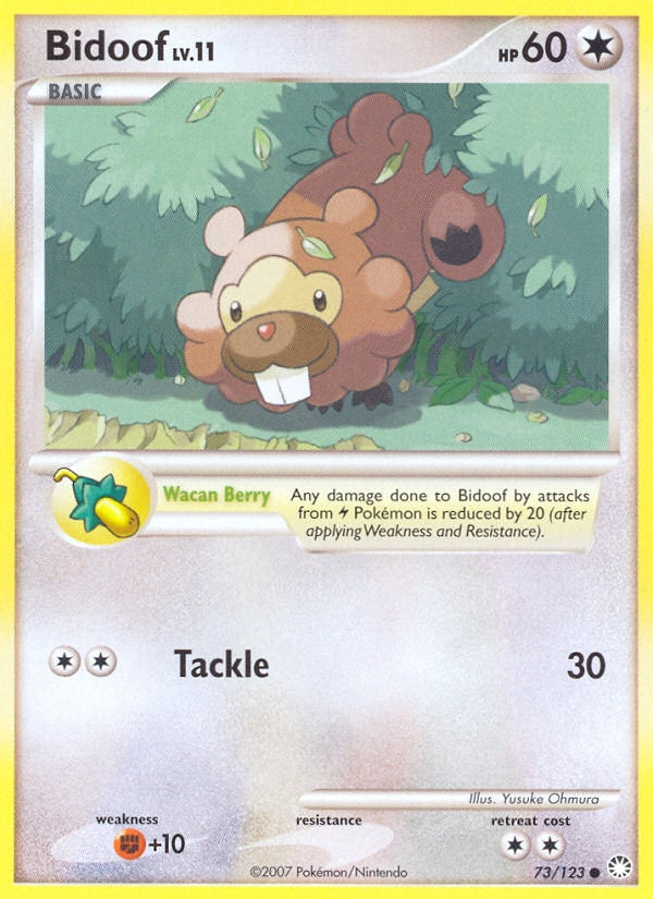 Bidoof Lv.11 – Mysterious Treasures 73 – Pokémon TCG single card | Lichcards Hoofdafbeelding