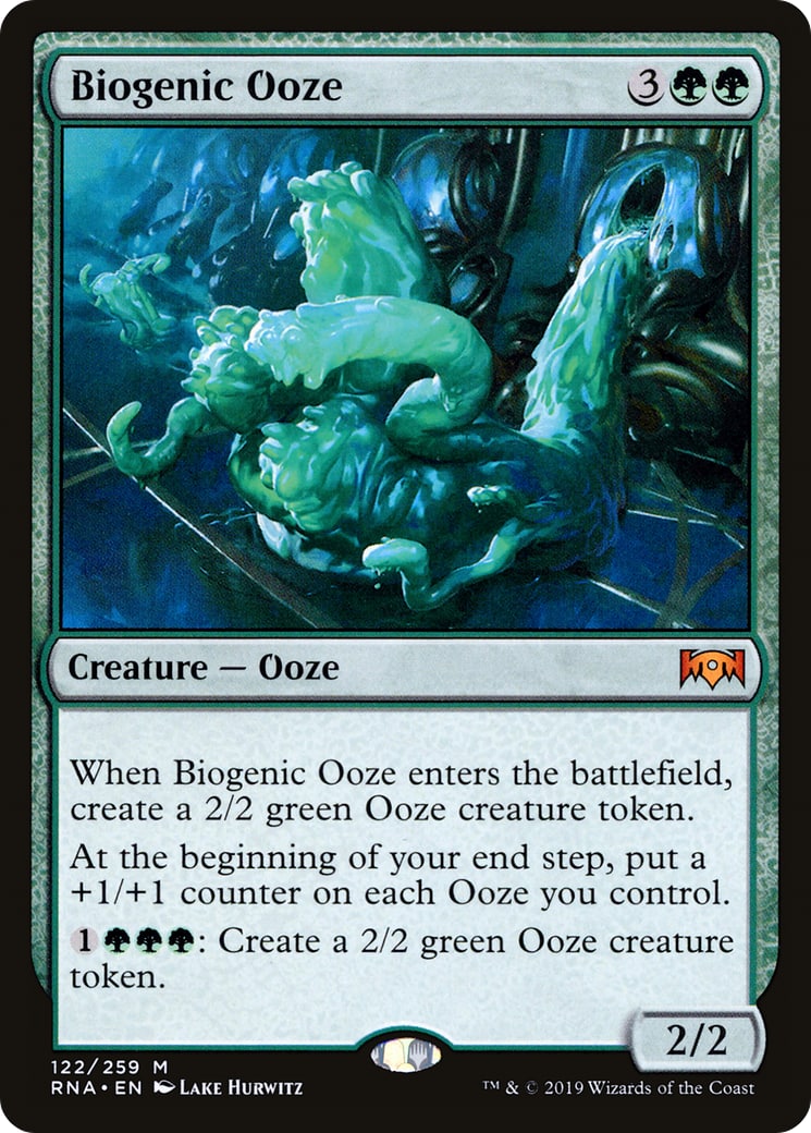 Biogenic Ooze – Ravnica Allegiance 122 – Magic: The Gathering single card | Lichcards Hauptbild