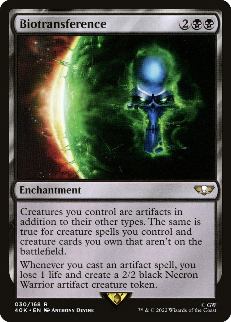 Biotransference – Universes Beyond: Warhammer 40,000 30 – Magic: The Gathering single card | Lichcards Immagine principale del prodotto