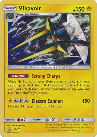 Black Star Promos - SM28 - Vikavolt - Holo