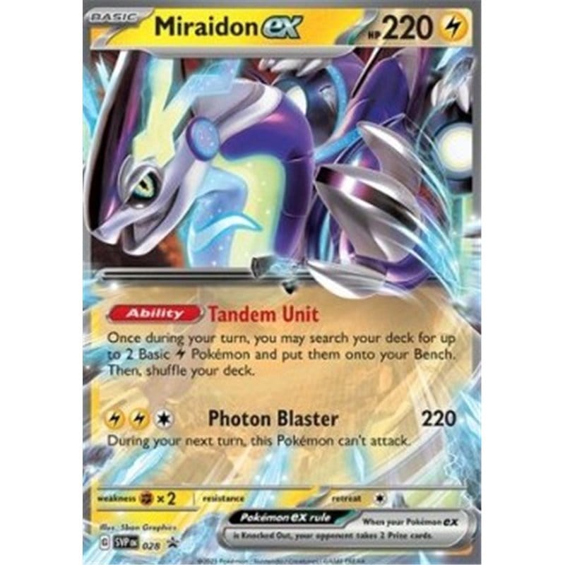 Black Star Promos - SVP028 - Miraidon ex