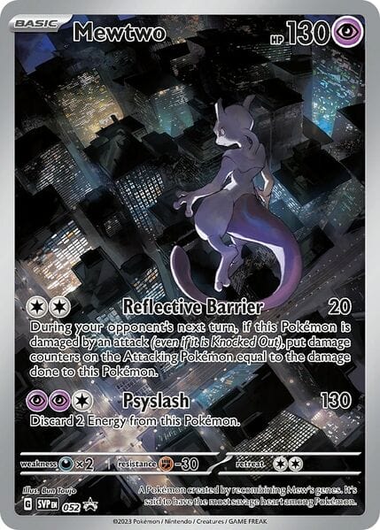 Black Star Promos - SVP052 - Mewtwo (Sealed)