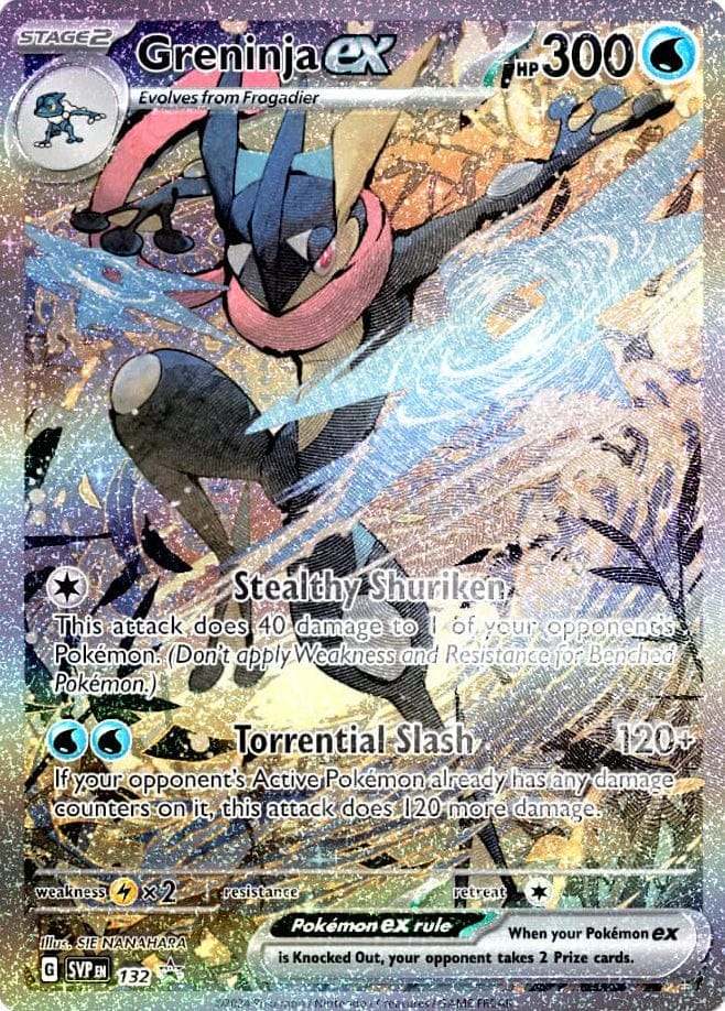 Black Star Promos - SVP132 - Greninja Ex