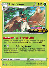 Black Star Promos - SWSH035 - Decidueye - Pre-Release Holo