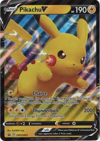 Black Star Promos - SWSH061 - Pikachu V