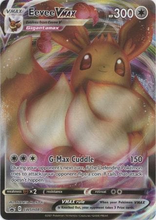 Black Star Promos - SWSH087 - Eevee VMAX (Sealed)