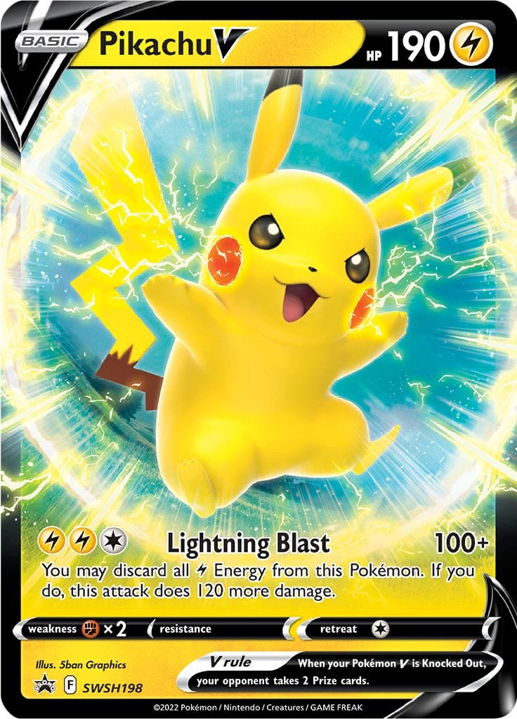 Black Star Promos - SWSH198 - Pikachu V