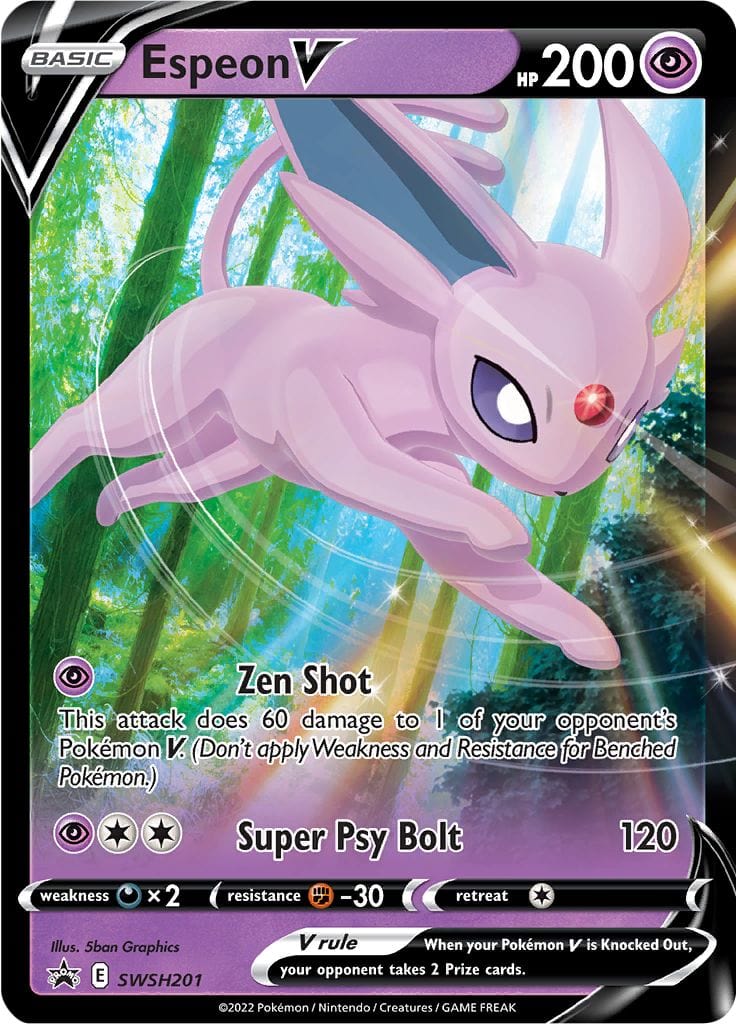 Black Star Promos - SWSH201 - Espeon V