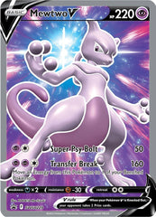 Black Star Promos - SWSH229 - Mewtwo V (Sealed)