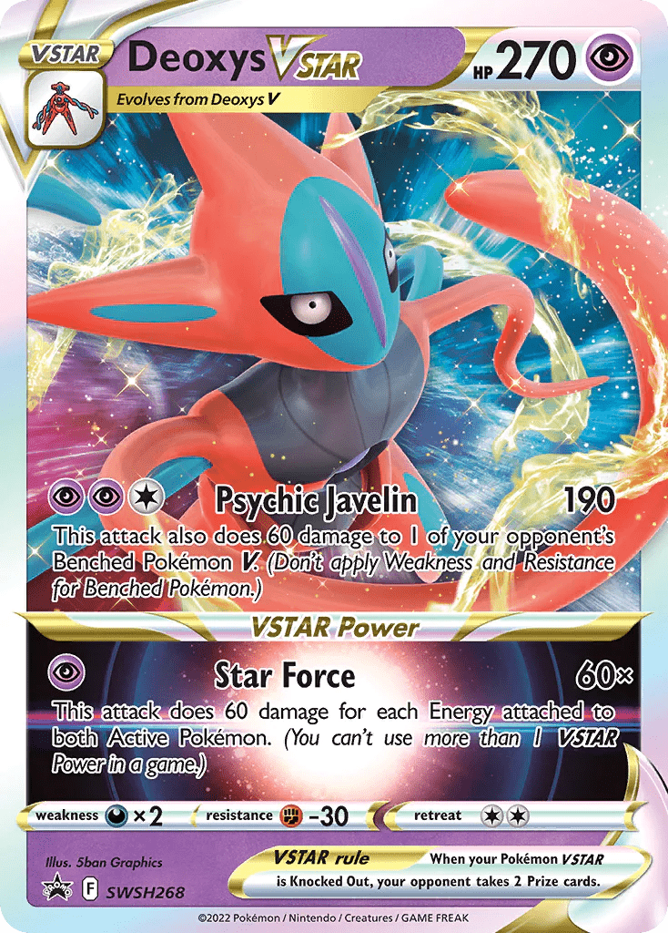 Black Star Promos - SWSH268 - Deoxys VSTAR