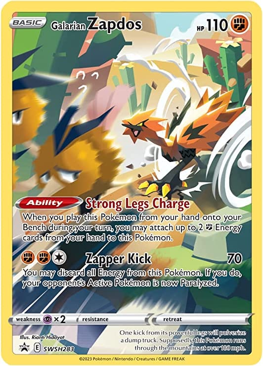 Black Star Promos - SWSH283 - Galarian Zapdos