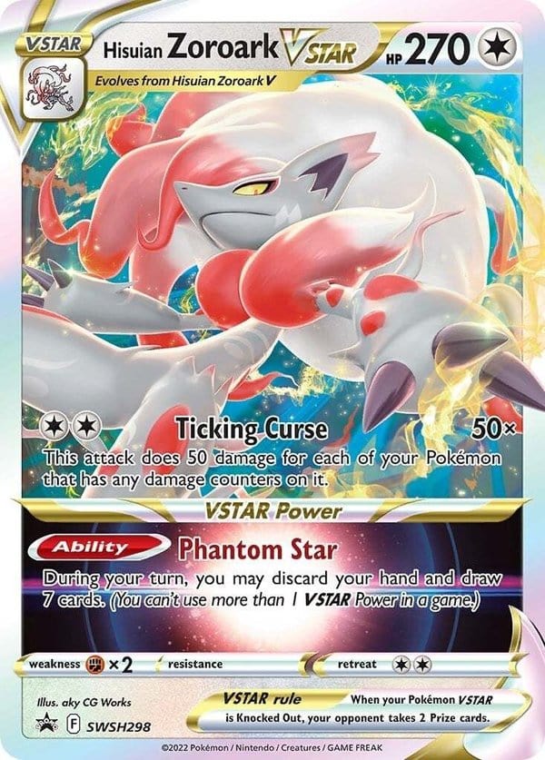 Black Star Promos - SWSH298 - Hisuian Zoroark VSTAR